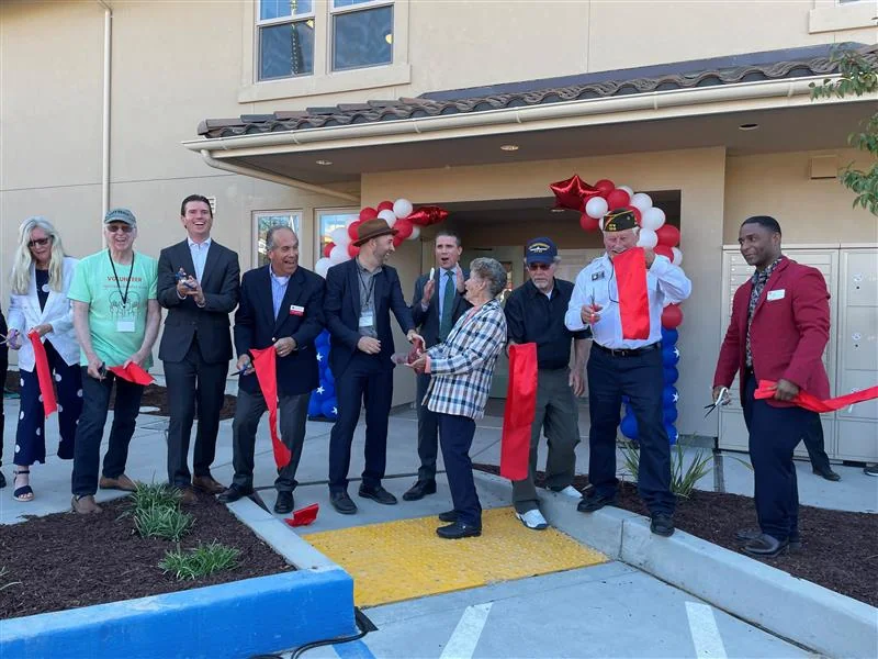 Puett Place ribbon-cutting ceremony