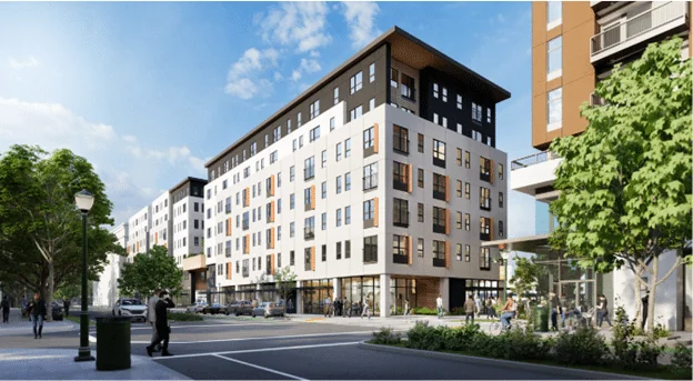 Rendering of Pacific North Apartments