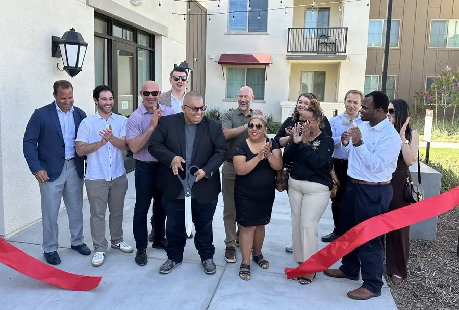 Sherwood Family Apartments ribbon-cutting ceremony